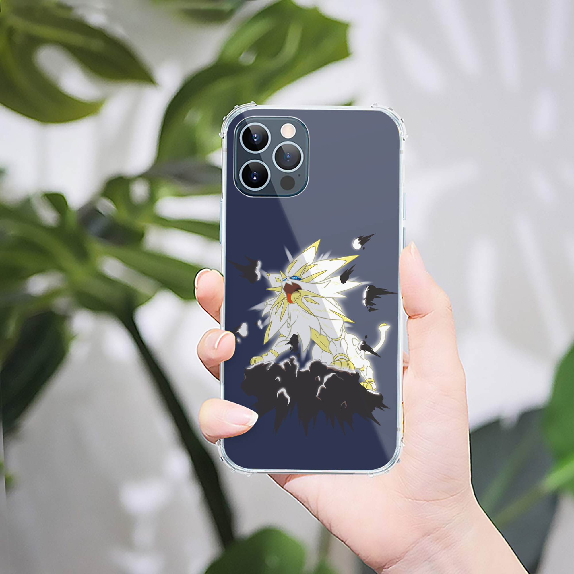 （画像用） ポケットモンスター Pokémon 【iPhone 12シリーズ対応】透明スマホケース（クリアソフトケース）